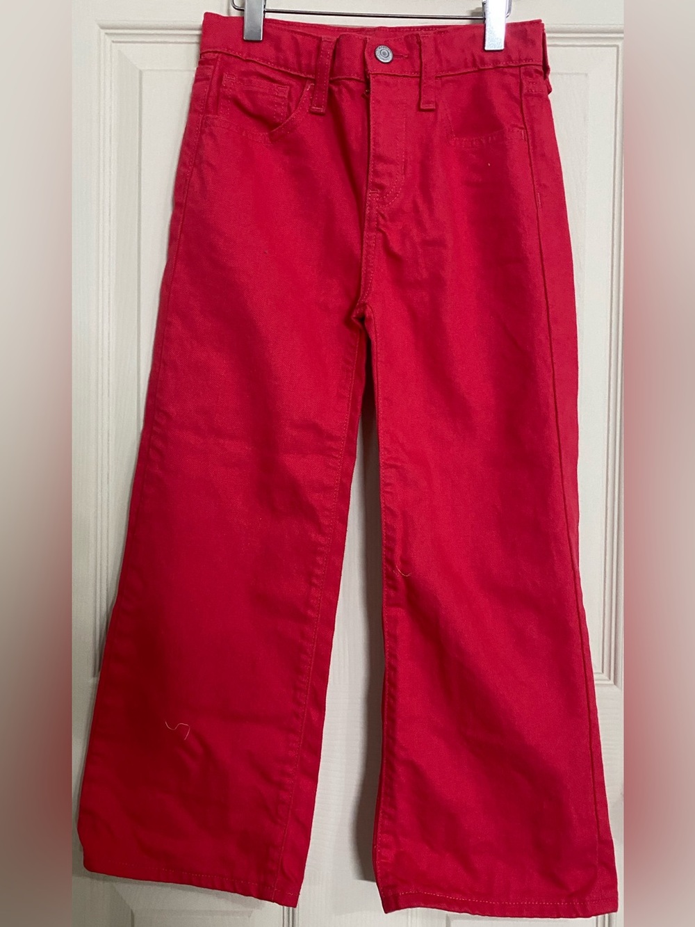 Old Navy Baggy Wide Leg Hi-Rise Jeans Girls Size 8